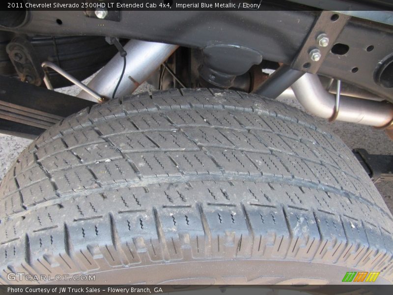Imperial Blue Metallic / Ebony 2011 Chevrolet Silverado 2500HD LT Extended Cab 4x4