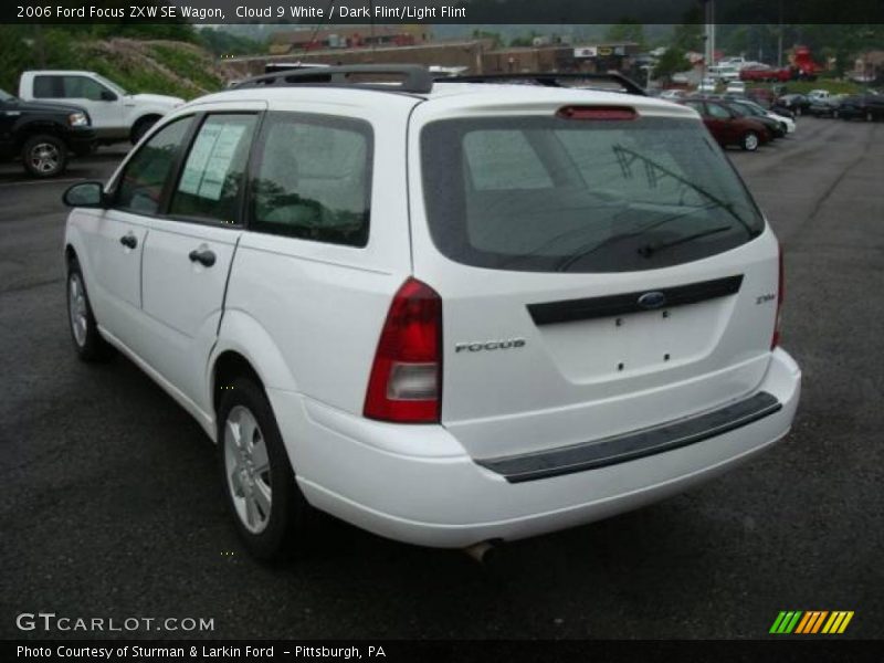 Cloud 9 White / Dark Flint/Light Flint 2006 Ford Focus ZXW SE Wagon