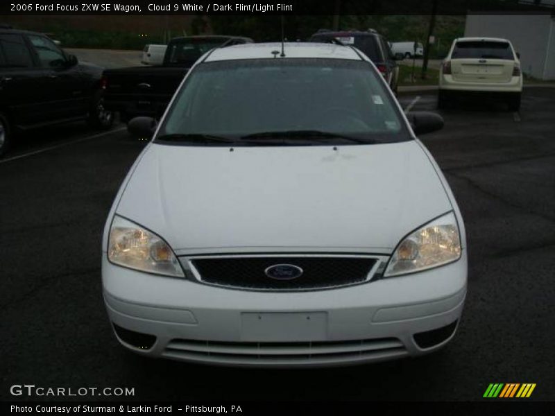 Cloud 9 White / Dark Flint/Light Flint 2006 Ford Focus ZXW SE Wagon