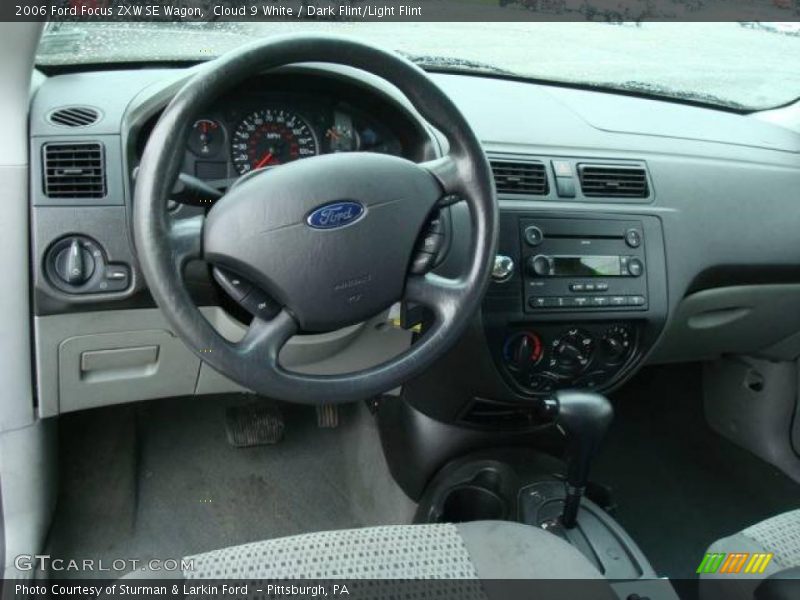 Cloud 9 White / Dark Flint/Light Flint 2006 Ford Focus ZXW SE Wagon