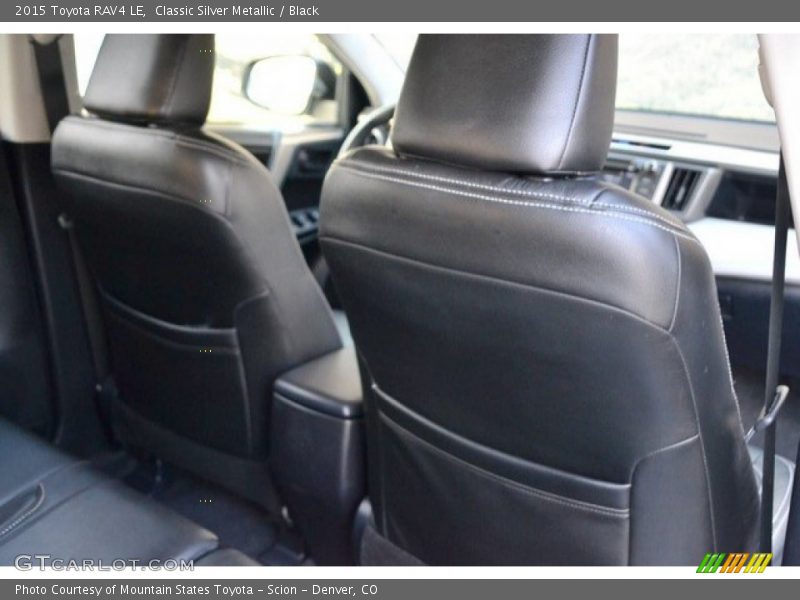 Classic Silver Metallic / Black 2015 Toyota RAV4 LE