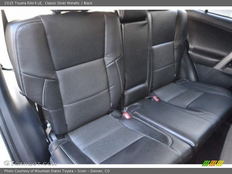 Classic Silver Metallic / Black 2015 Toyota RAV4 LE
