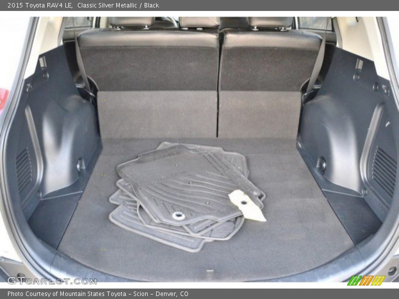 Classic Silver Metallic / Black 2015 Toyota RAV4 LE