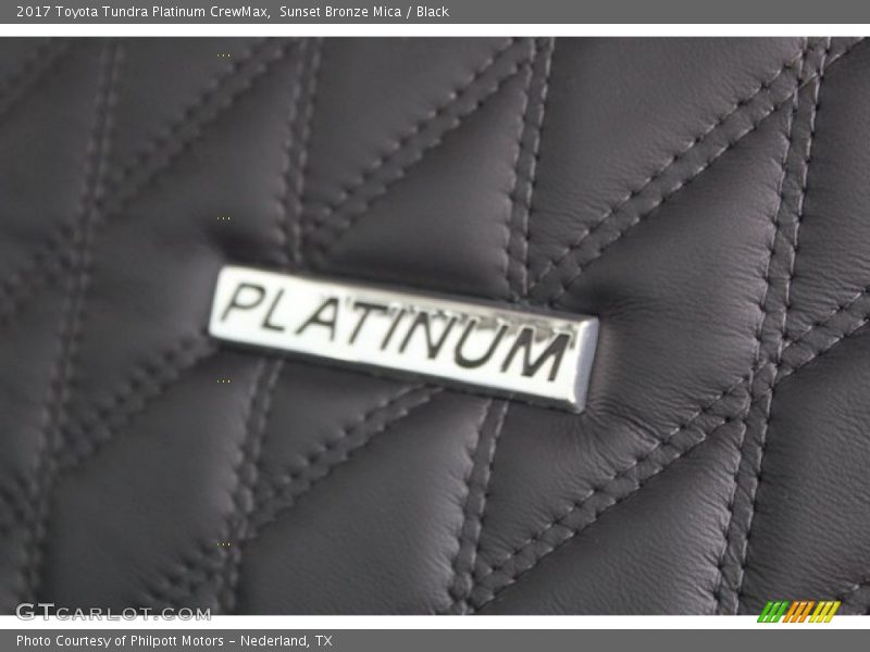  2017 Tundra Platinum CrewMax Logo