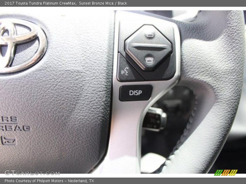 Controls of 2017 Tundra Platinum CrewMax