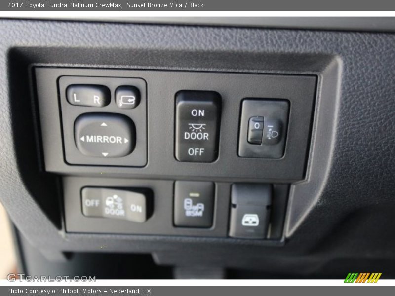Controls of 2017 Tundra Platinum CrewMax