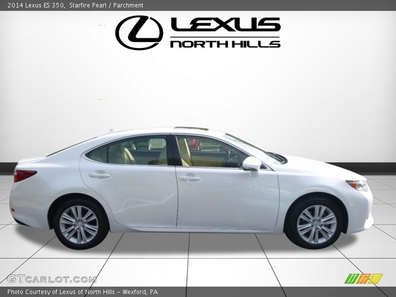 Starfire Pearl / Parchment 2014 Lexus ES 350