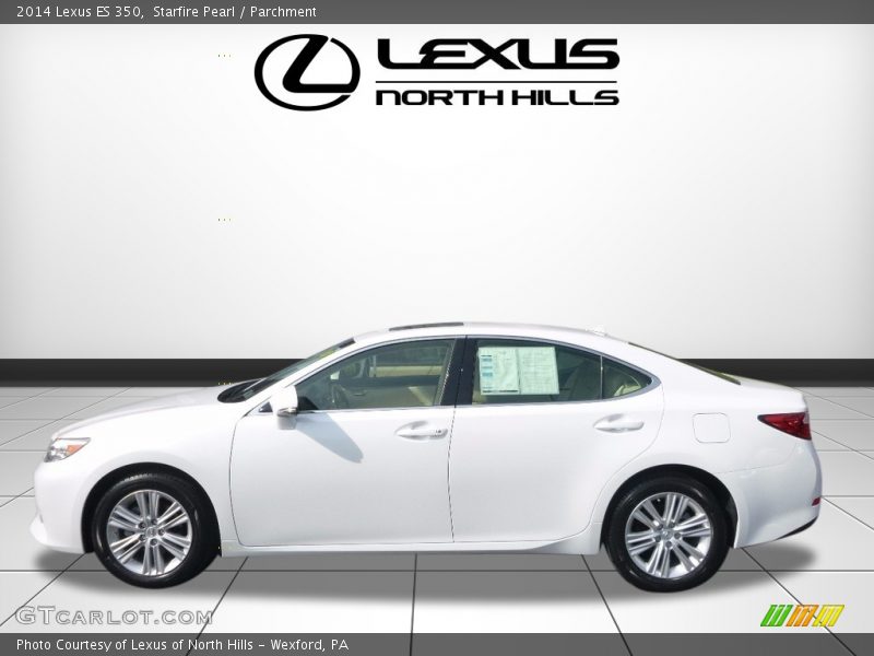Starfire Pearl / Parchment 2014 Lexus ES 350