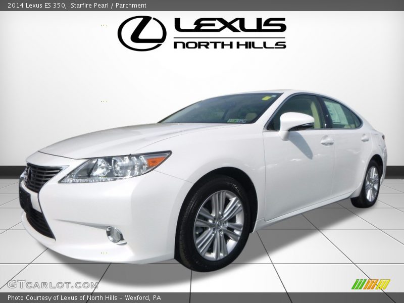 Starfire Pearl / Parchment 2014 Lexus ES 350