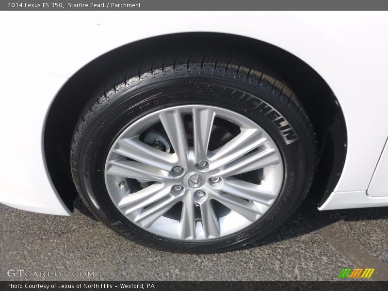 Starfire Pearl / Parchment 2014 Lexus ES 350