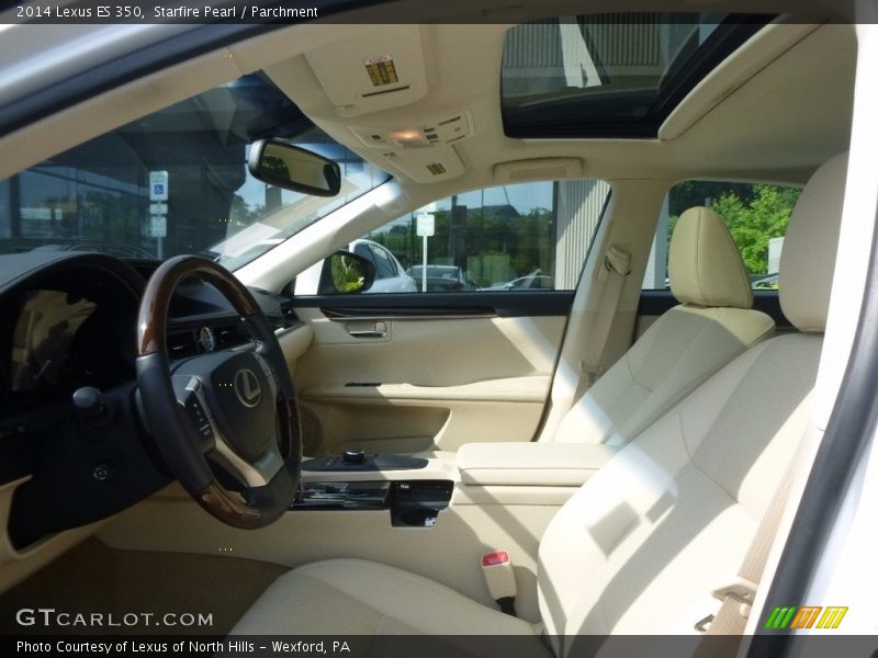 Starfire Pearl / Parchment 2014 Lexus ES 350