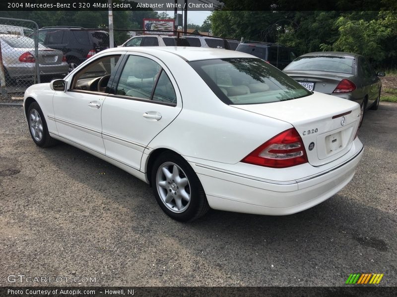 Alabaster White / Charcoal 2004 Mercedes-Benz C 320 4Matic Sedan
