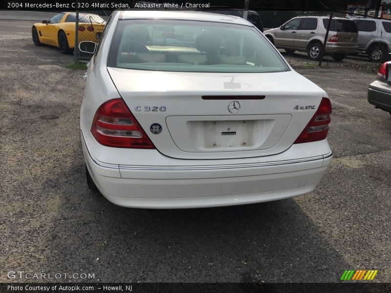 Alabaster White / Charcoal 2004 Mercedes-Benz C 320 4Matic Sedan