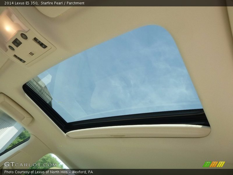 Starfire Pearl / Parchment 2014 Lexus ES 350