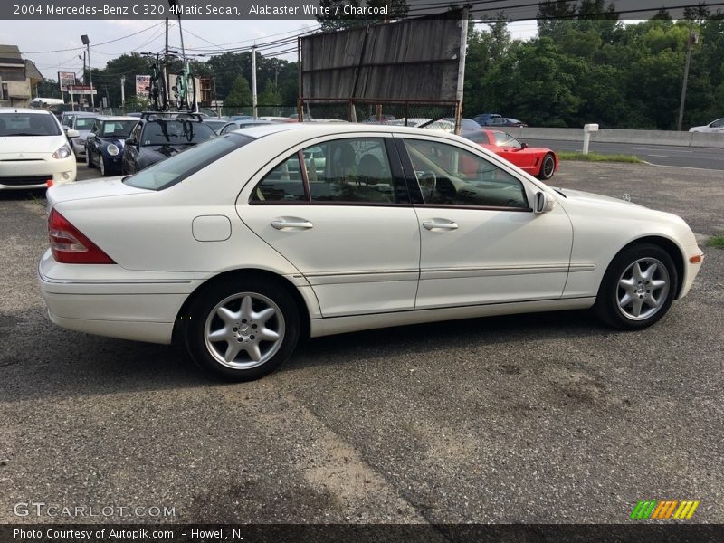 Alabaster White / Charcoal 2004 Mercedes-Benz C 320 4Matic Sedan