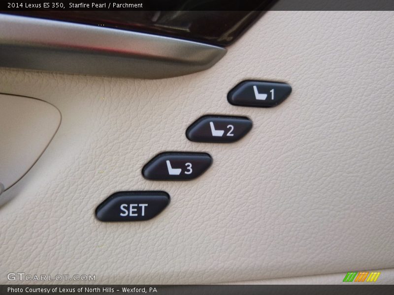 Starfire Pearl / Parchment 2014 Lexus ES 350