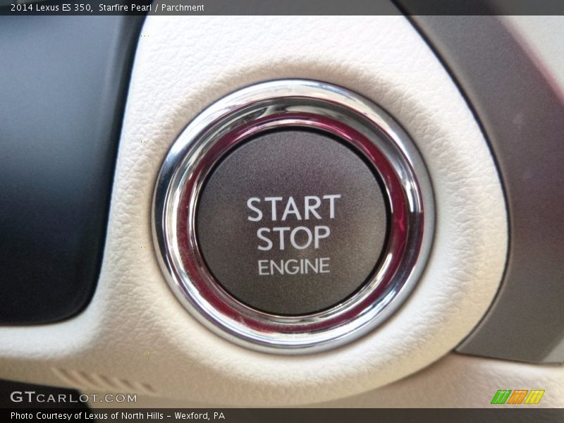 Starfire Pearl / Parchment 2014 Lexus ES 350