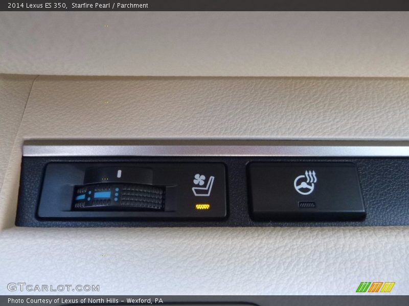 Starfire Pearl / Parchment 2014 Lexus ES 350