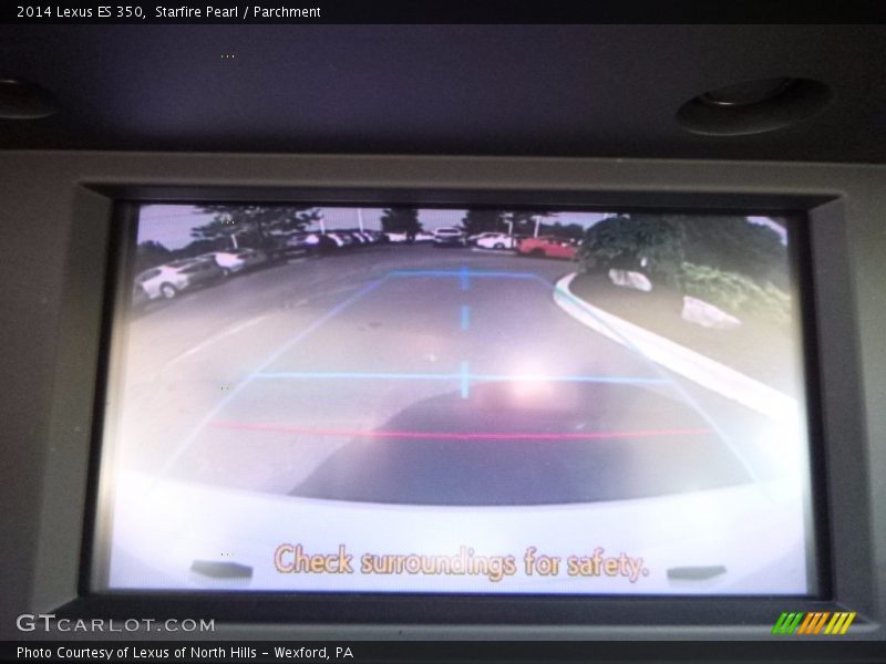 Starfire Pearl / Parchment 2014 Lexus ES 350