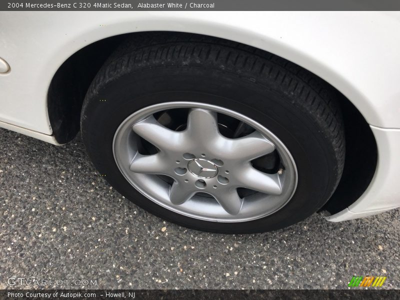 Alabaster White / Charcoal 2004 Mercedes-Benz C 320 4Matic Sedan