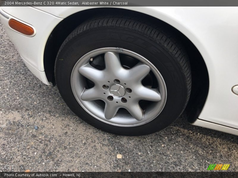 Alabaster White / Charcoal 2004 Mercedes-Benz C 320 4Matic Sedan