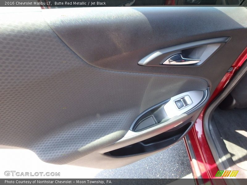 Butte Red Metallic / Jet Black 2016 Chevrolet Malibu LT