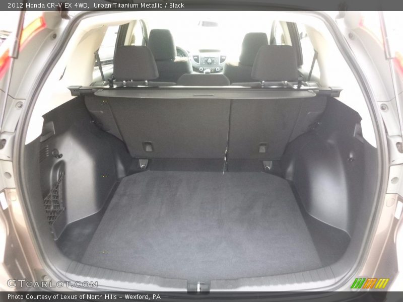 Urban Titanium Metallic / Black 2012 Honda CR-V EX 4WD