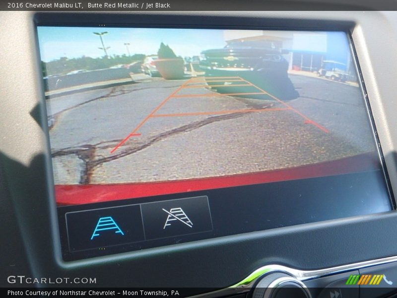 Butte Red Metallic / Jet Black 2016 Chevrolet Malibu LT
