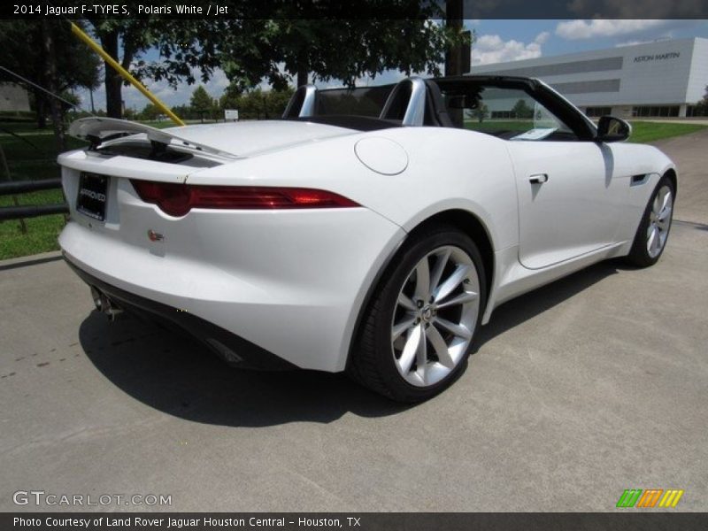 Polaris White / Jet 2014 Jaguar F-TYPE S