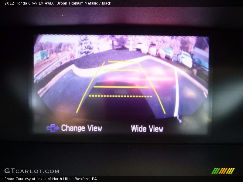 Urban Titanium Metallic / Black 2012 Honda CR-V EX 4WD