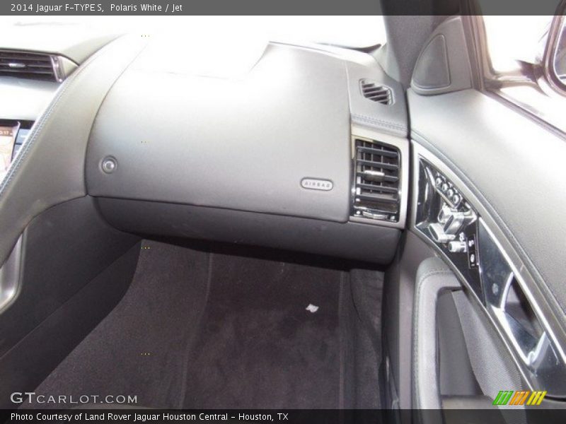 Polaris White / Jet 2014 Jaguar F-TYPE S