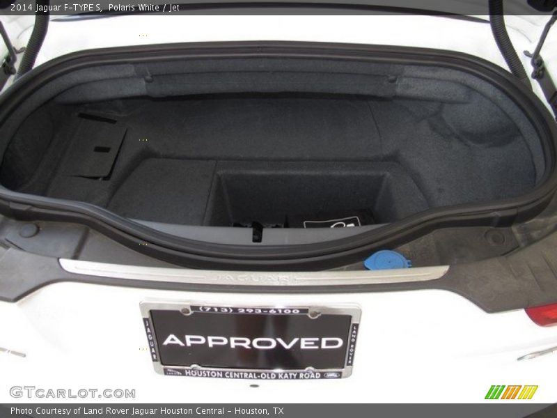 Polaris White / Jet 2014 Jaguar F-TYPE S