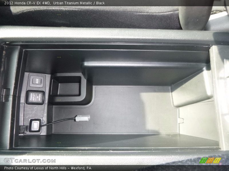 Urban Titanium Metallic / Black 2012 Honda CR-V EX 4WD