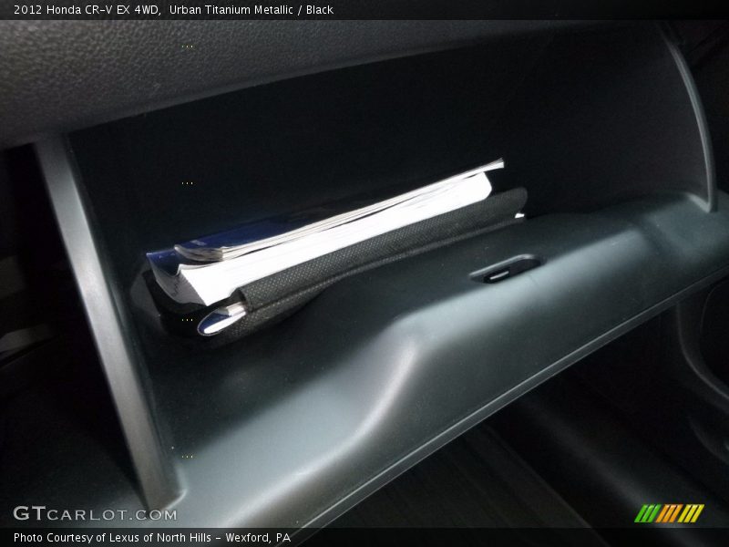Urban Titanium Metallic / Black 2012 Honda CR-V EX 4WD