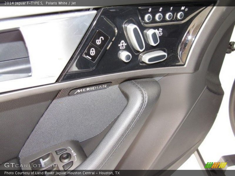 Polaris White / Jet 2014 Jaguar F-TYPE S