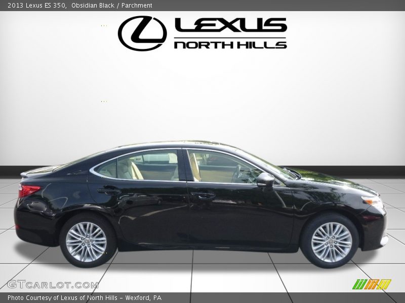 Obsidian Black / Parchment 2013 Lexus ES 350