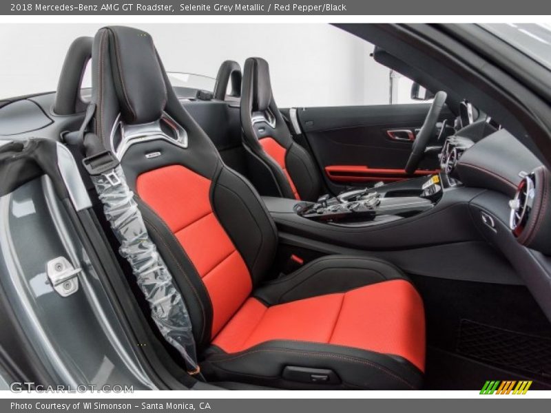  2018 AMG GT Roadster Red Pepper/Black Interior