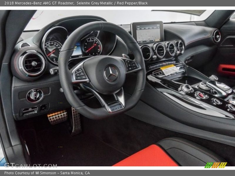 Dashboard of 2018 AMG GT Roadster