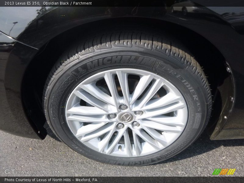 Obsidian Black / Parchment 2013 Lexus ES 350