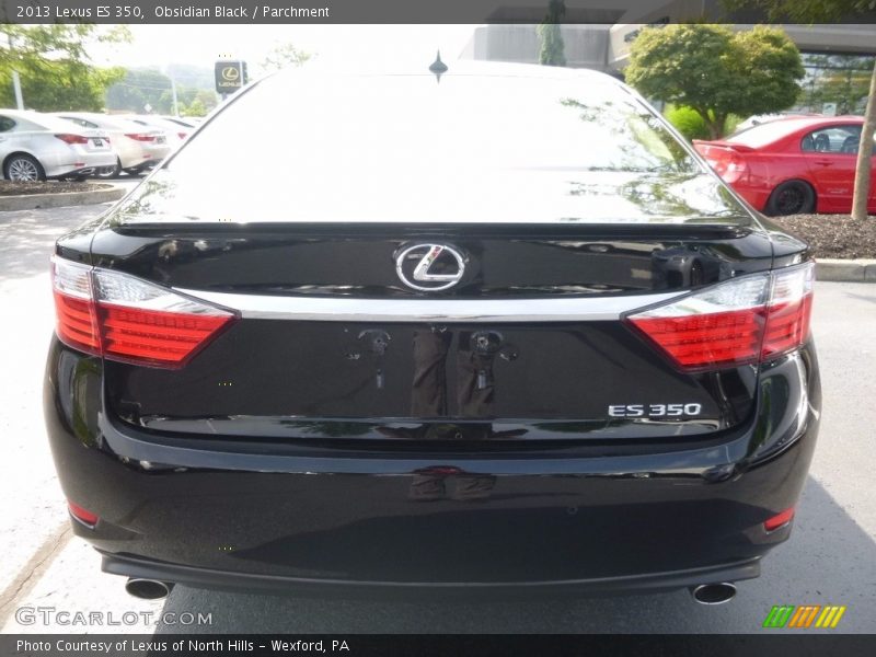 Obsidian Black / Parchment 2013 Lexus ES 350
