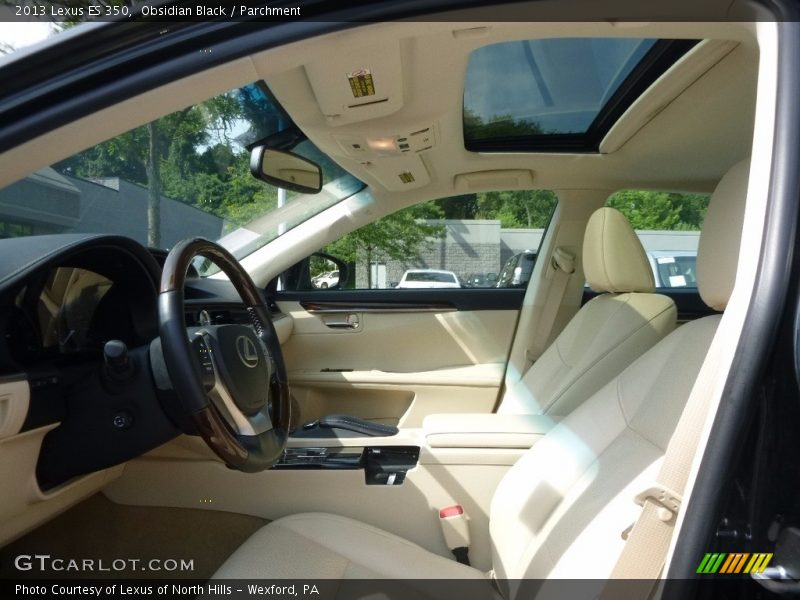 Obsidian Black / Parchment 2013 Lexus ES 350