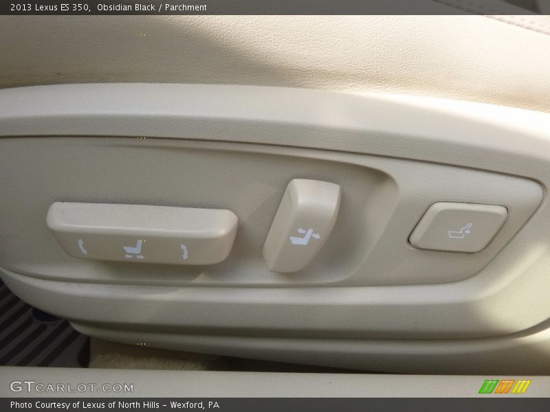 Obsidian Black / Parchment 2013 Lexus ES 350