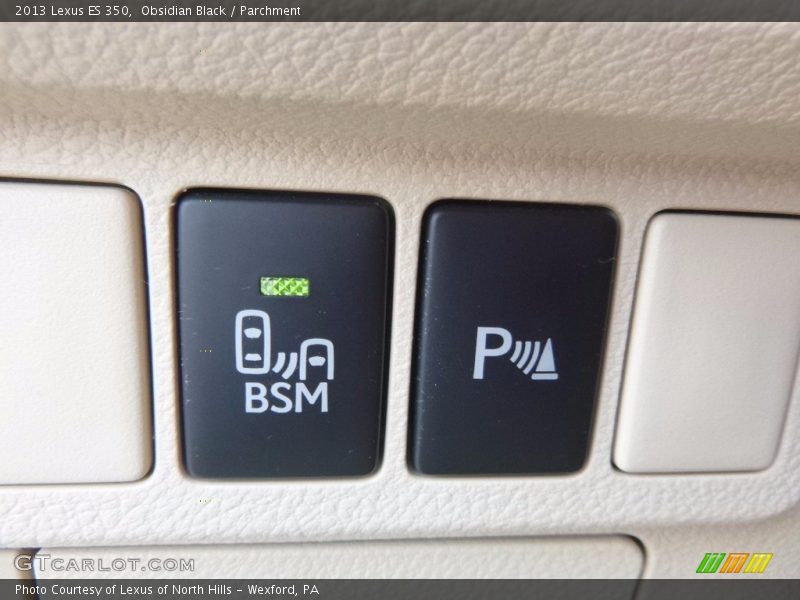 Obsidian Black / Parchment 2013 Lexus ES 350