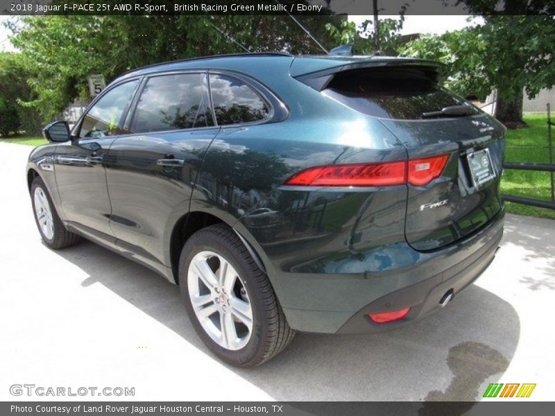 British Racing Green Metallic / Ebony 2018 Jaguar F-PACE 25t AWD R-Sport