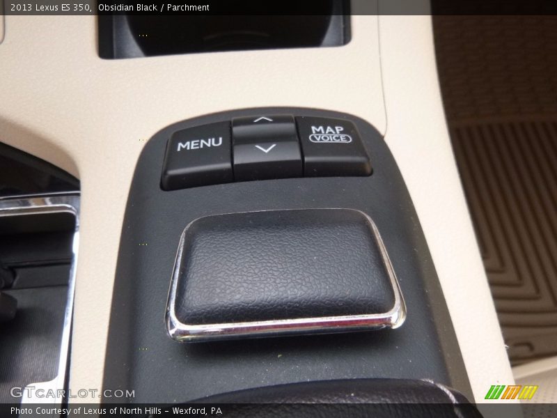 Obsidian Black / Parchment 2013 Lexus ES 350