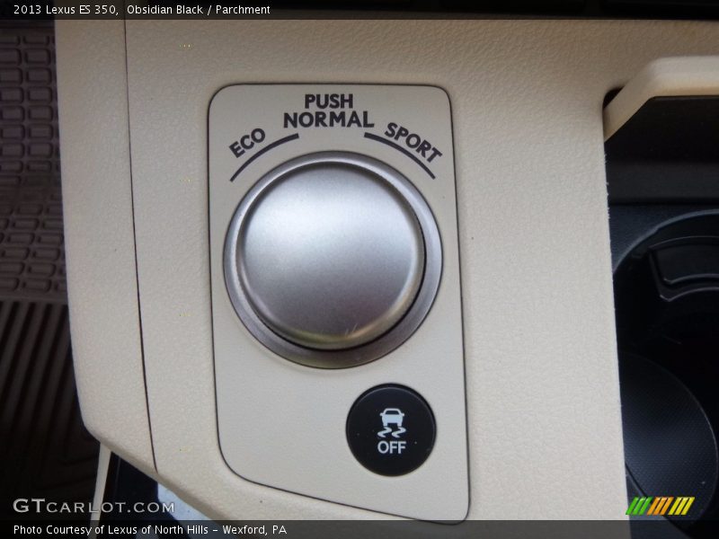 Obsidian Black / Parchment 2013 Lexus ES 350