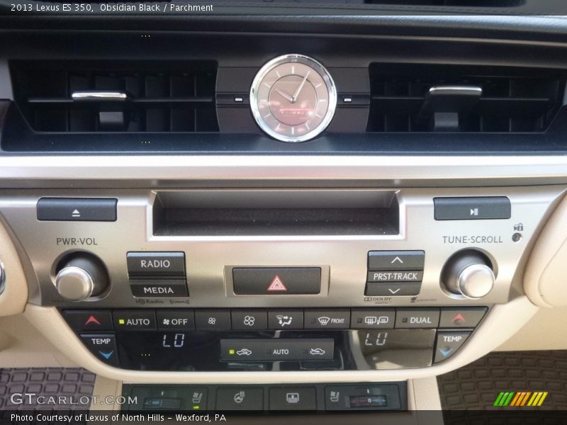 Obsidian Black / Parchment 2013 Lexus ES 350