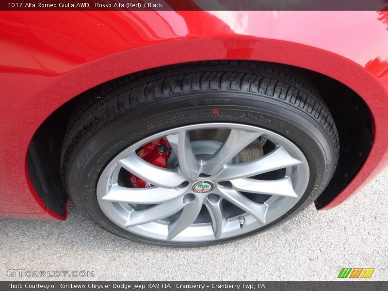 Rosso Alfa (Red) / Black 2017 Alfa Romeo Giulia AWD