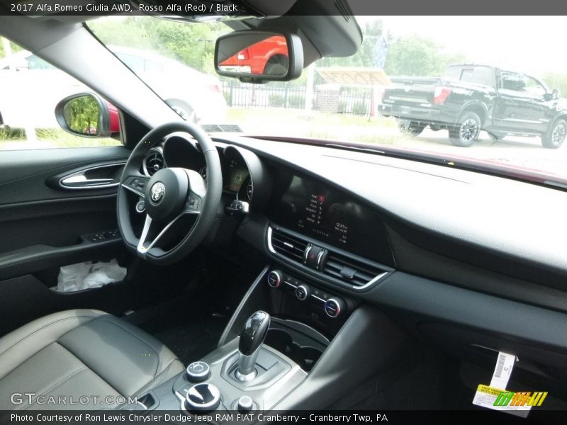 Rosso Alfa (Red) / Black 2017 Alfa Romeo Giulia AWD