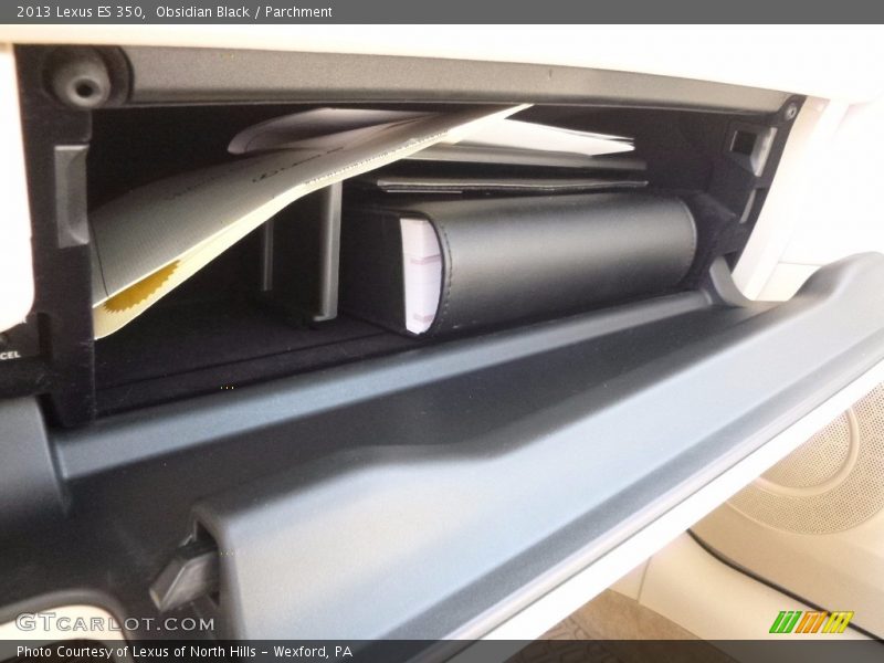 Obsidian Black / Parchment 2013 Lexus ES 350
